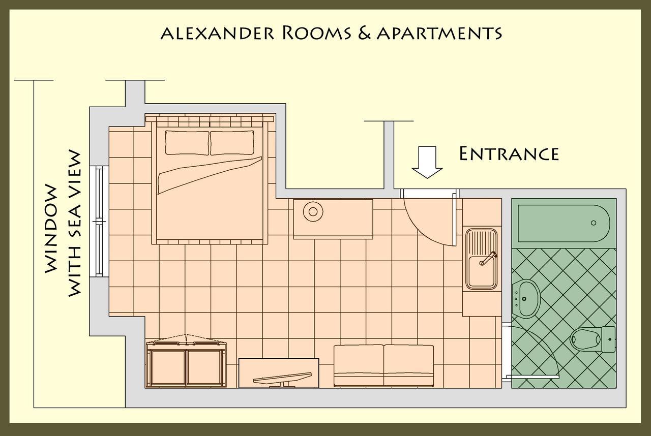 Alexander Rooms & Apartments Игуменица Номер фото