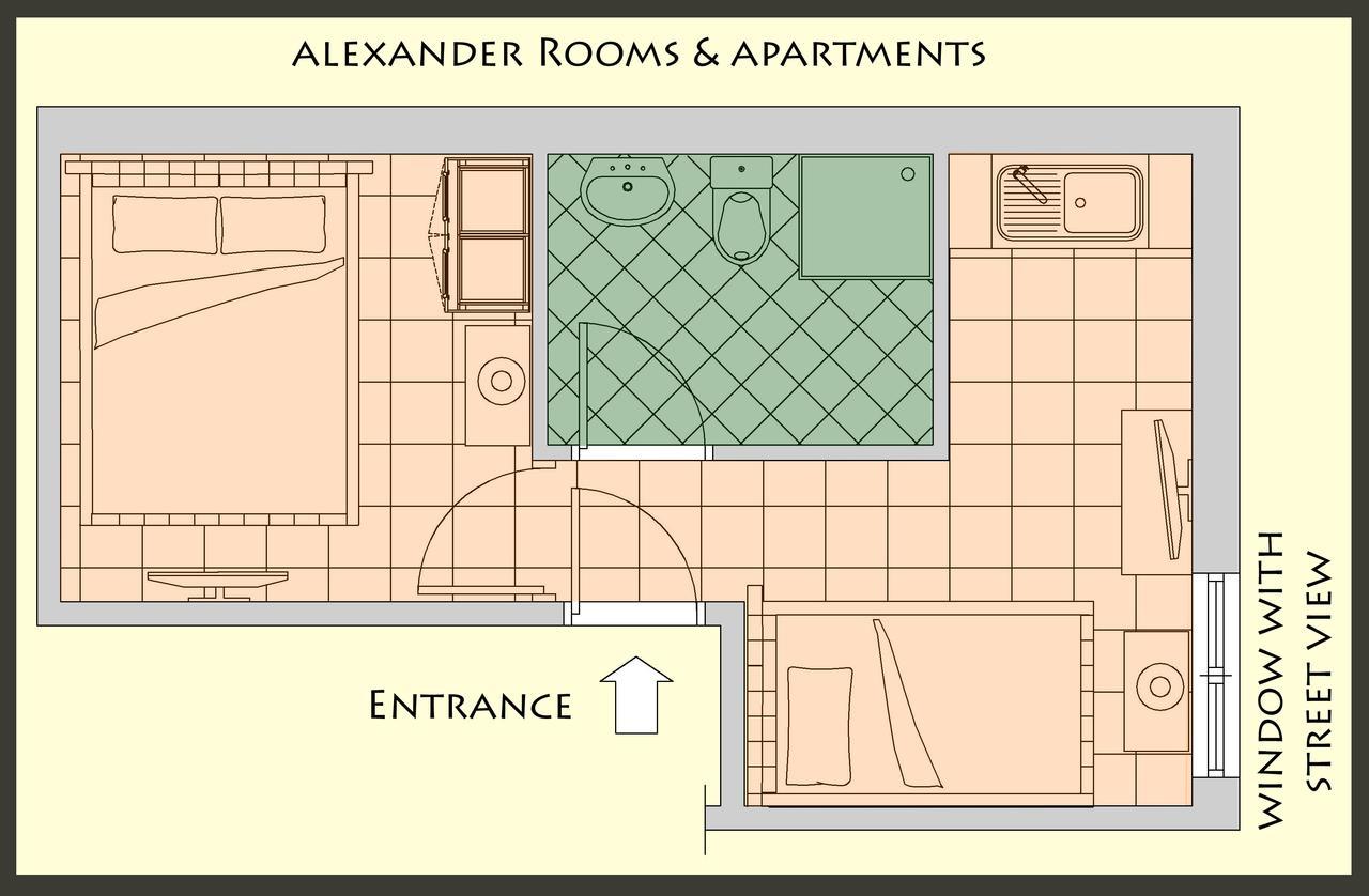 Alexander Rooms & Apartments Игуменица Номер фото