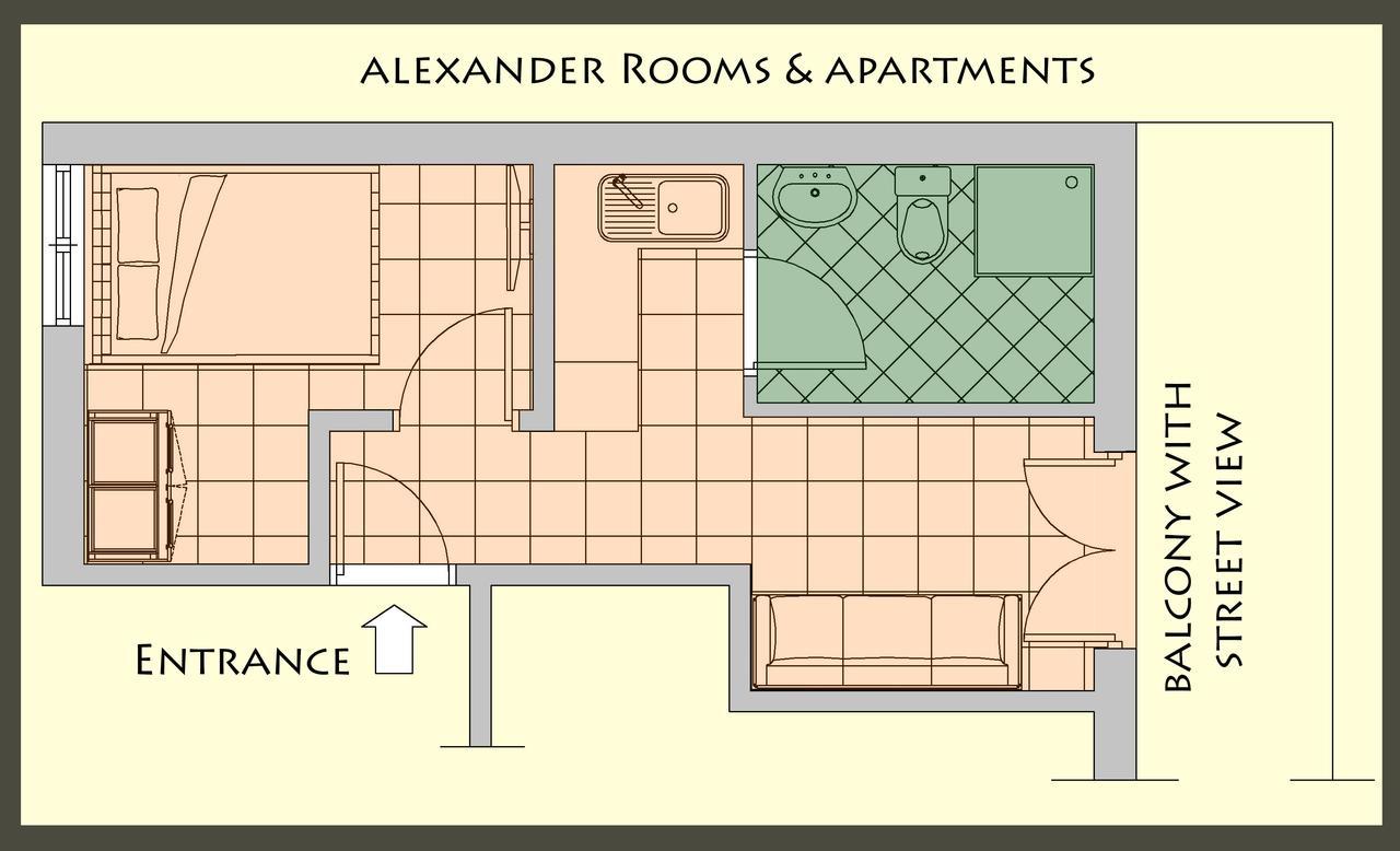 Alexander Rooms & Apartments Игуменица Номер фото