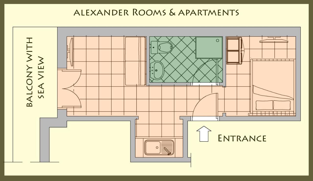 Alexander Rooms & Apartments Игуменица Номер фото