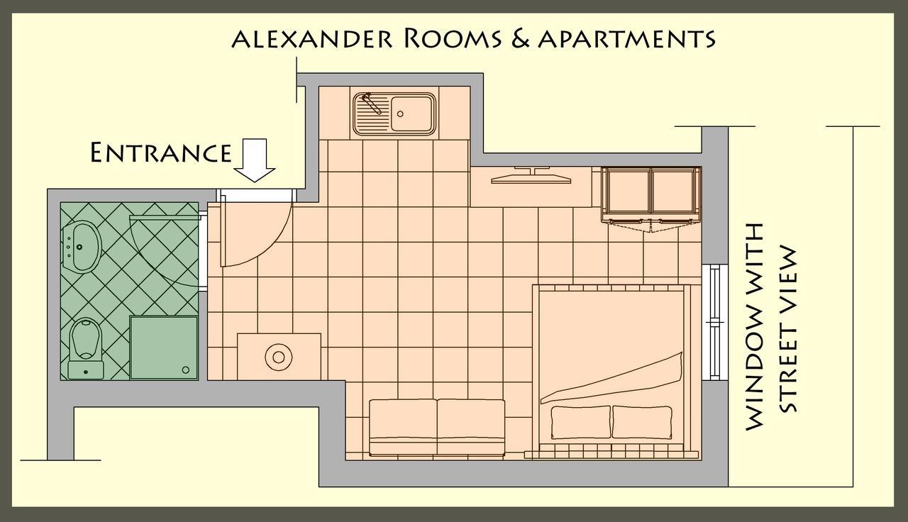 Alexander Rooms & Apartments Игуменица Номер фото